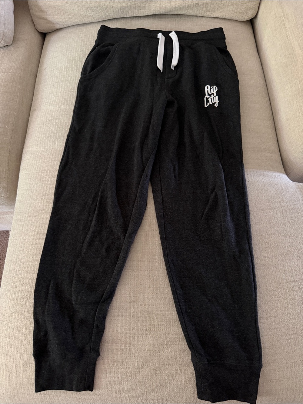 Rip City Portland Trailblazers Men's Black Fleece Joggers